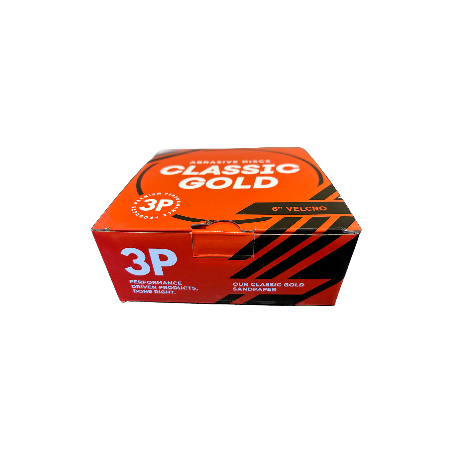 3P 6" Velcro Sanding Discs P40-P800 50pc/Box