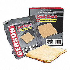 Gerson Gold Tack Cloth, 12/box, 020001G