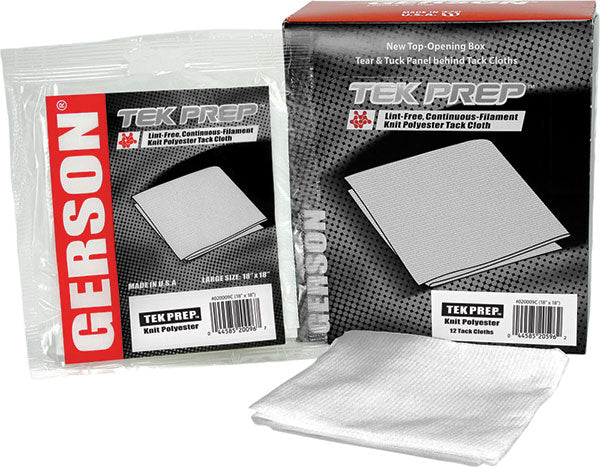 Gerson Tack Cloth Soft Cotton White 20 X 16, 10/box, 020002W