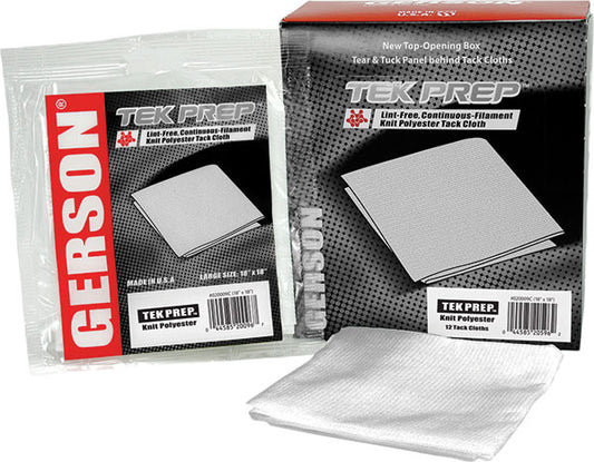 Gerson Tack Cloth Soft Cotton White 20 X 16, 10/box, 020002W
