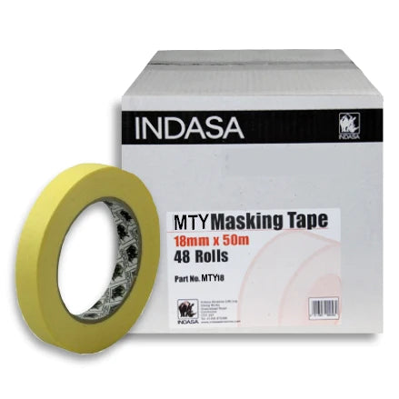 Indasa 3/4" Yellow Masking Tape