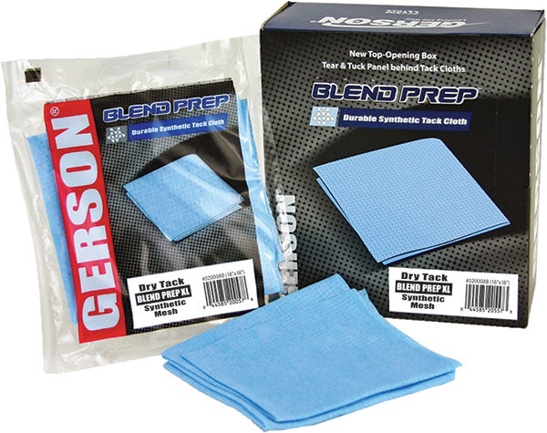 Gerson Blue Tack Cloth, 10/box, 020008B