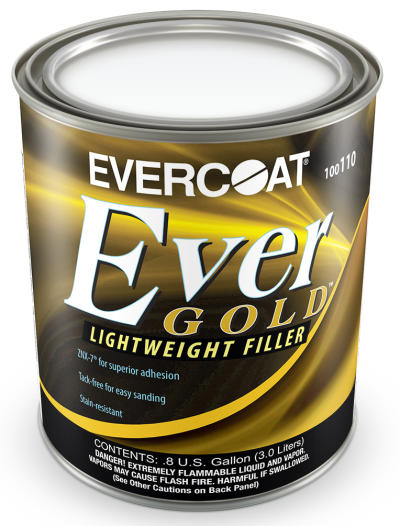Evercoat Ever Gold Lightweight Filler 3L - Hardener Included - 100110