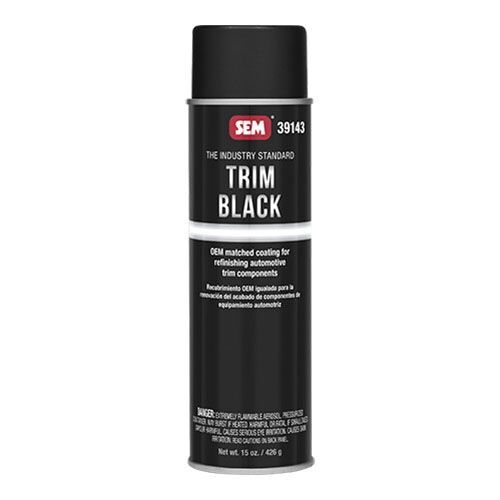 SEM  Black Trim Paint, 15oz, 39143