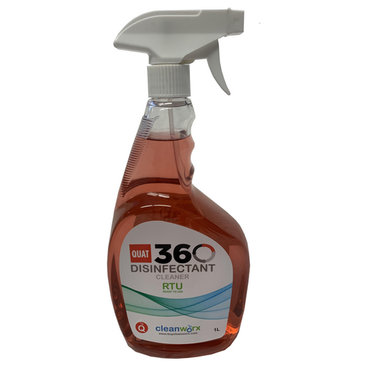 Disinfectant - Quat 360 RTU 3 x 1L Cleanworx (DIN # 02499673)