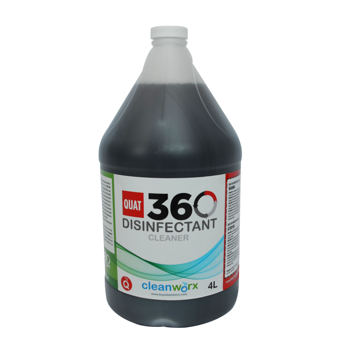 Disinfectant - Quat 360 Cleaner 4L Cleanworx (DIN # 02499703)